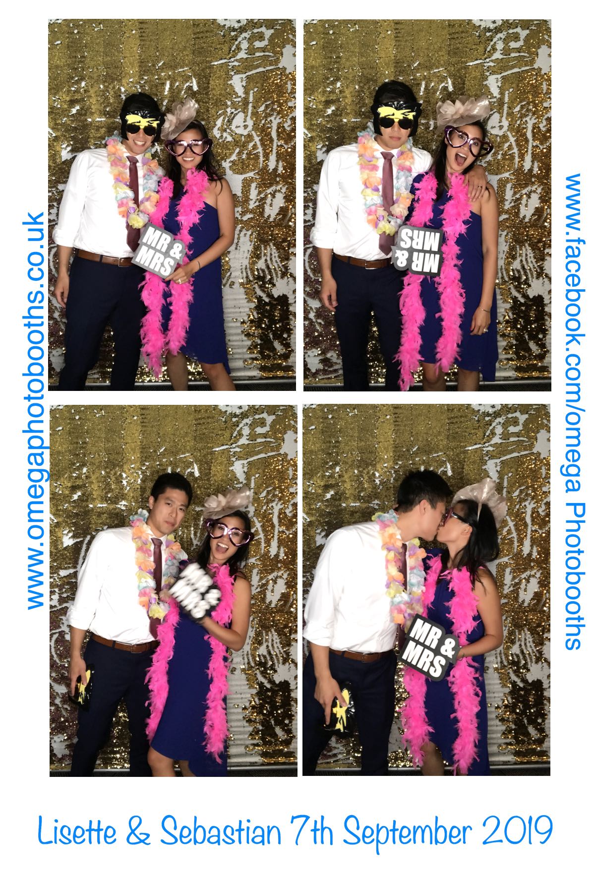 Lisette & Sebastian | View more photos from the event at gallery.omegaphotobooths.co.uk/u/Omega-Photobooths/Lisette-Sebastian